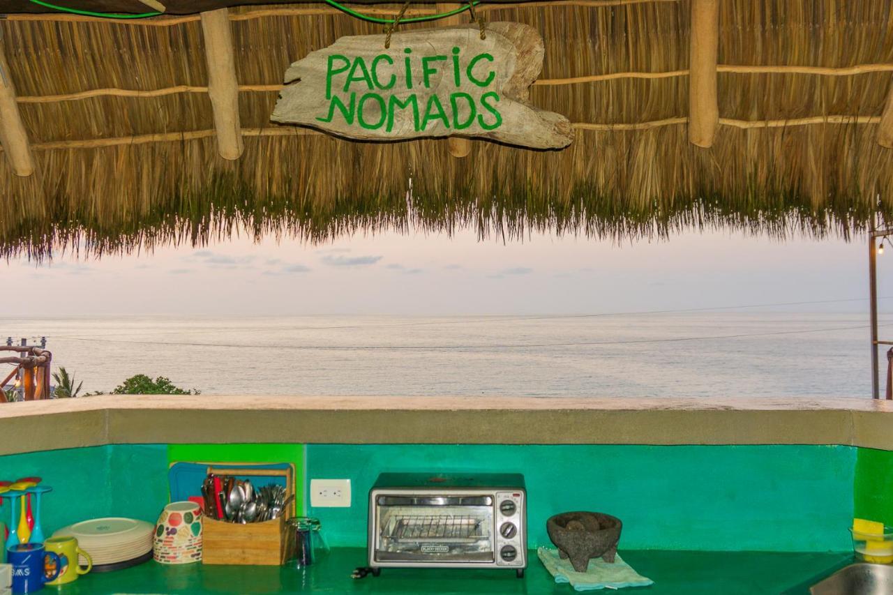 プンタ・ミタ Pacific Nomads Earthbag Houseヴィラ エクステリア 写真